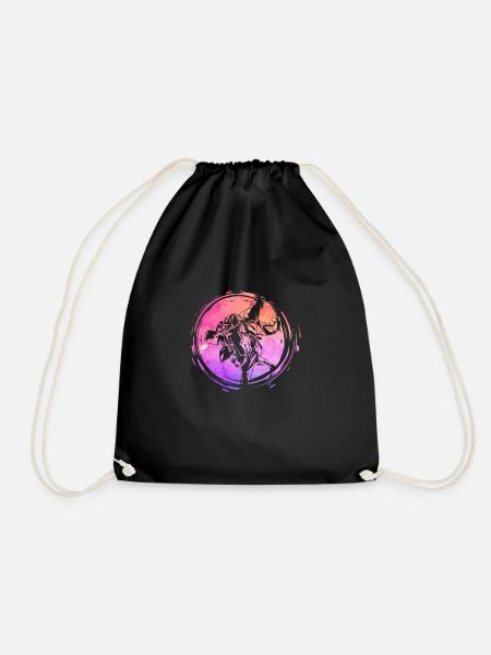 Judo - Drawstring Bag - black