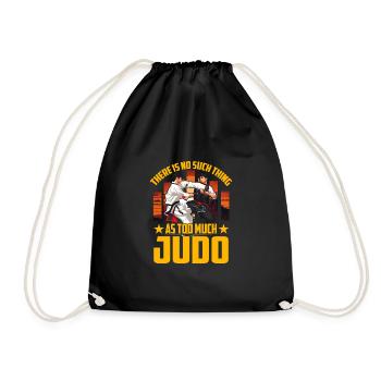 Il n’y a pas trop de judo - Sac de sport léger - noir - Devant