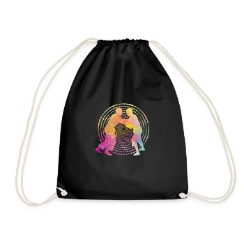 Judo - Drawstring Bag - black - Front