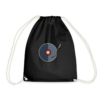 vinyle - Sac de sport léger - noir - Devant
