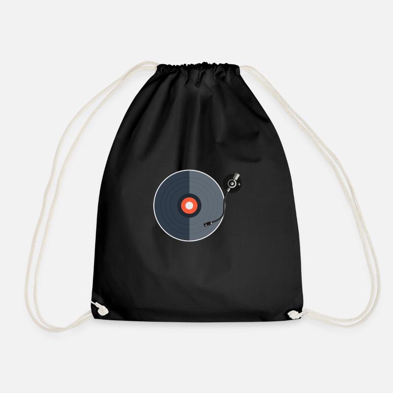 Vinyl - Turnbeutel - Schwarz