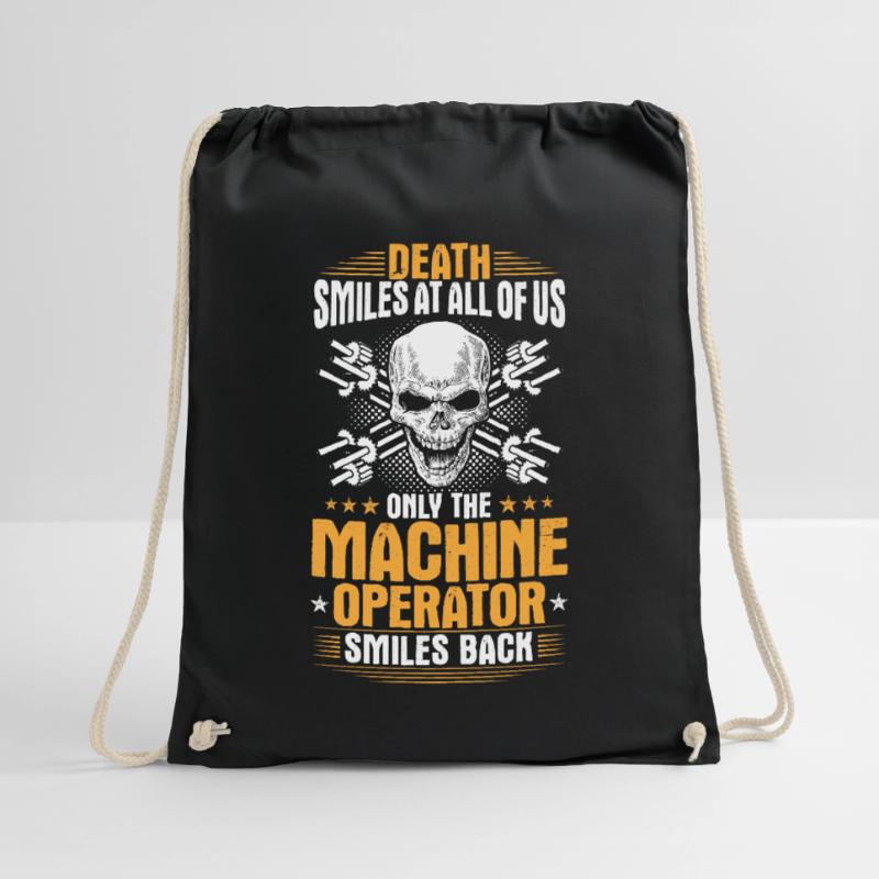Machine Operator Plant Operator Machine Operator Drawstring Bag