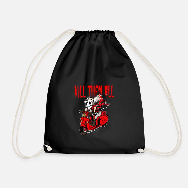 Slayer Kill Them All Geschenkidee - Turnbeutel - Schwarz
