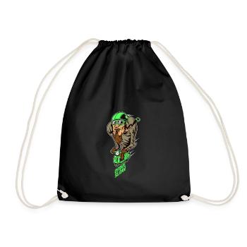 Scooterman Drive Slow Idée cadeau - Sac de sport léger - noir - Devant