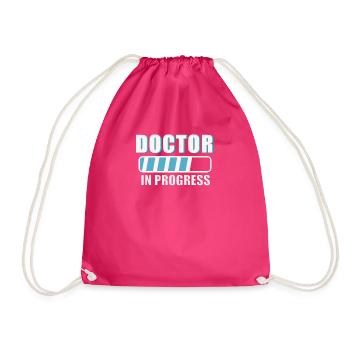 Docteur Docteur Travail Médecins - Sac de sport léger - fuchsia - Devant