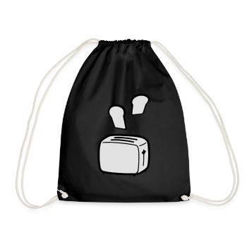 toast - Sac de sport léger - noir - Devant