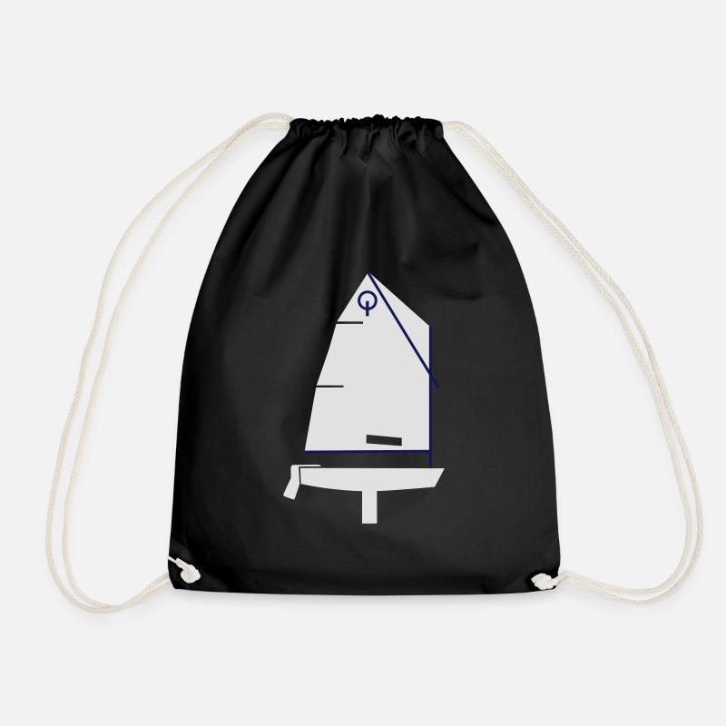 opti_V2-svg - Turnbeutel - Schwarz