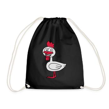 Cool Chicken - Sac de sport léger - noir - Devant