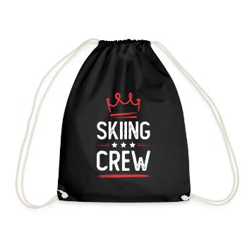 Équipe de ski - Sac de sport léger - noir - Devant