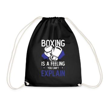 Boxing Sports - Drawstring Bag - black - Front