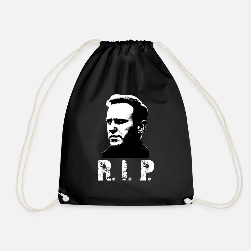 R. I. P. Alexej - Turnbeutel - Schwarz
