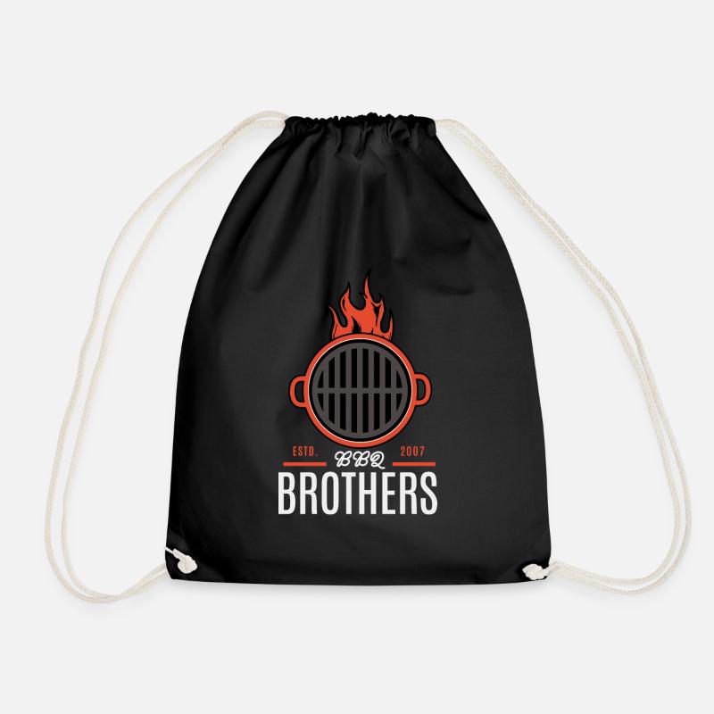 BBQ Brothers - Turnbeutel - Schwarz