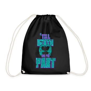 Partenaire de couple zombie Halloween - Sac de sport léger - noir - Devant