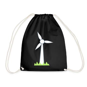 Windrad - Sac de sport léger - noir - Devant