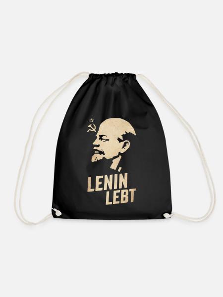 Lenin Lebt - Turnbeutel - Schwarz