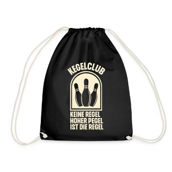 Club de quilles - Sac de sport léger - noir - Devant