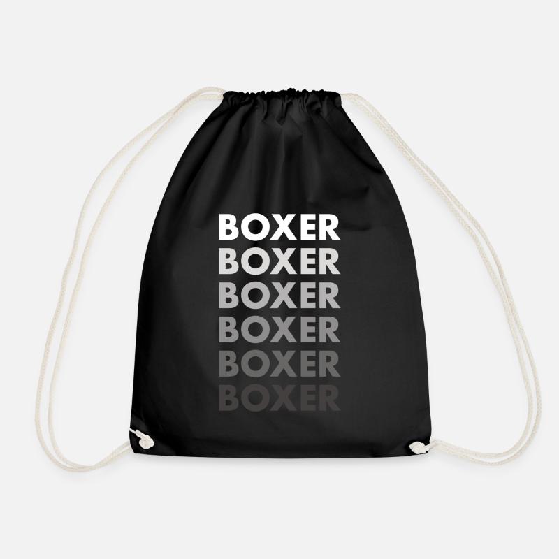 Boxer - Turnbeutel - Schwarz