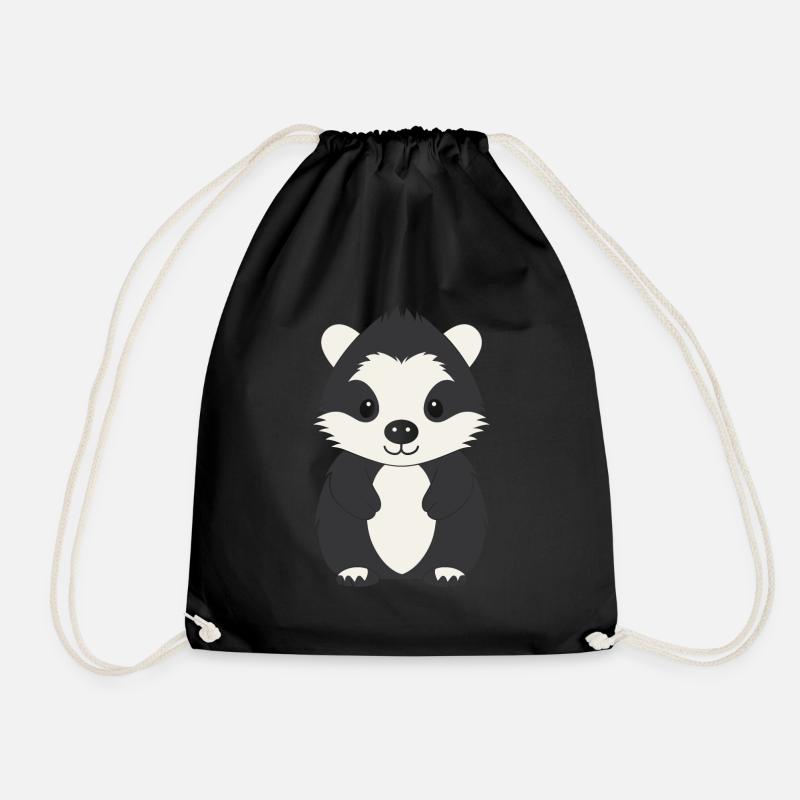 Bébé blaireau - Sac de sport léger - noir