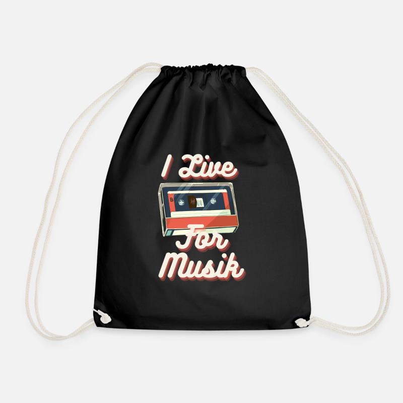 Musik - Turnbeutel - Schwarz