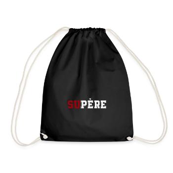 Supère - Sac de sport léger - noir - Devant