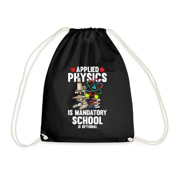 Physicien physicien - Sac de sport léger - noir - Devant