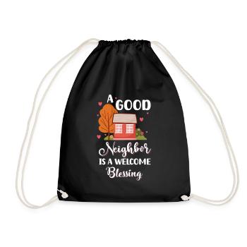 Amis du quartier Humour Alcool - Sac de sport léger - noir - Devant