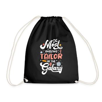 Couturière Hobby Tricot Tailleur sur mesure - Sac de sport léger - noir - Devant