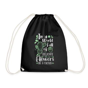 Pointes de plantes Gardener Stitch - Sac de sport léger - noir - Devant