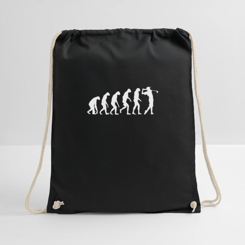 GOLF EVOLUTION Golfer Outfit Golfers Golf Drawstring Bag