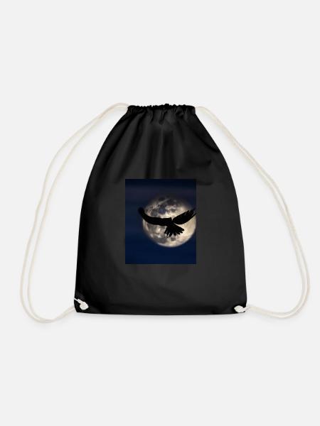 Goth Gothic Lover Schatten Eines Raubvogels - Turnbeutel - Schwarz