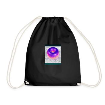Donut Blueprint Chef Pâtissier Gâteau Cuisson - Sac de sport léger - noir - Devant