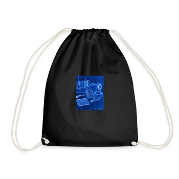 Accessoires de cuisson Tartes Blueprint Chef Pâtissier Gâteau - Sac de sport léger - noir - Devant