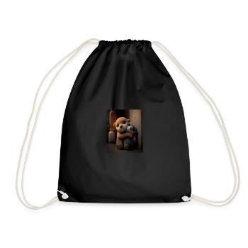 Anniversary Otter Sweet Huggable Otter - Turnbeutel - Schwarz - Vorne