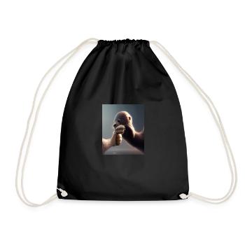 Otter Lovers Cute Sea Otter Pet - Turnbeutel - Schwarz - Vorne