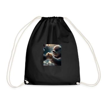 Otter Lovers Cute Sea Otter Pet - Turnbeutel - Schwarz - Vorne