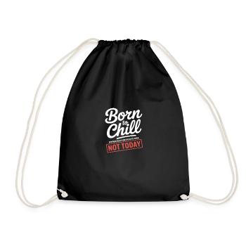 Contractuellement obligé de travailler, mais pas aujourd’hui - Sac de sport léger - noir - Devant