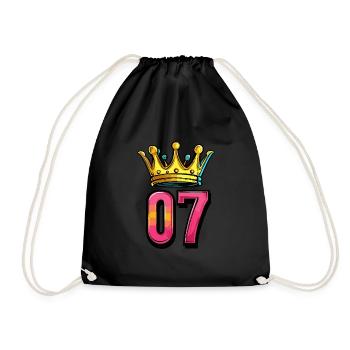 Maillot à 7 chiffres Couronne - Sac de sport léger - noir - Devant