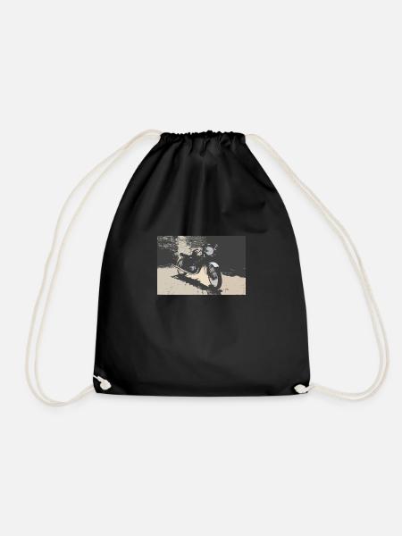 Fresco MZ TS - Drawstring Bag - black
