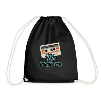 Ma bande son - Sac de sport léger - noir - Devant
