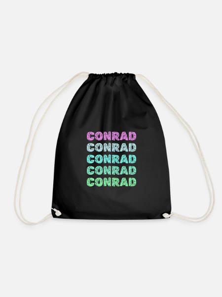 Conrad Conrad - Turnbeutel - Schwarz