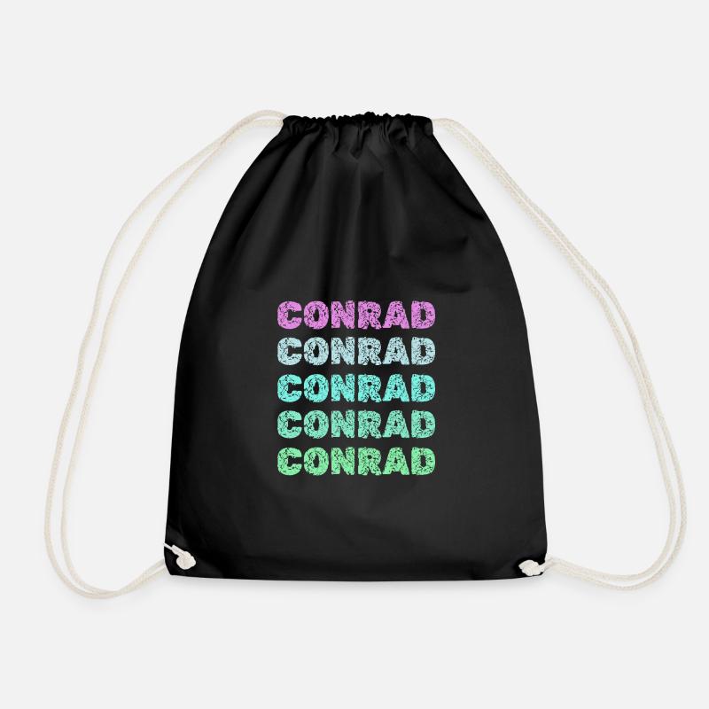 Conrad Conrad - Turnbeutel - Schwarz