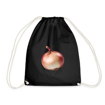 Magie de l’oignon - Sac de sport léger - noir - Devant