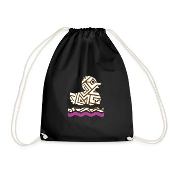 duck two - Sac de sport léger - noir - Devant