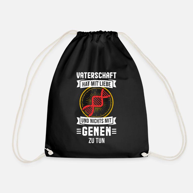 VATERSCHAFT HAT MIT LIEBE ZU TUN - Turnbeutel - Schwarz