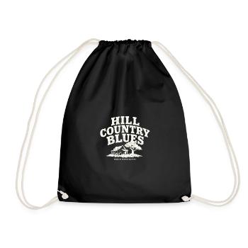Hill Country Blues North Mississippi - Drawstring Bag - black - Front