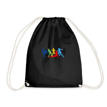 Le culte du corps - Sac de sport léger - noir - Devant