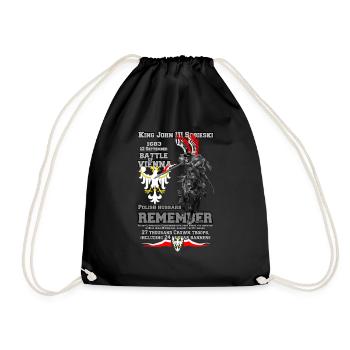 Battle of Vienna - Bitwa o wieden -Jan Sobieski - Sac de sport léger - noir - Devant
