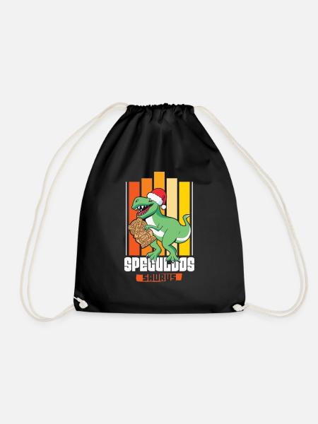 Speculoos Saurus - Turnbeutel - Schwarz