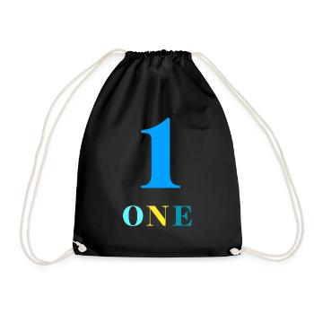 One-1e anniversaire - Sac de sport léger - noir - Devant