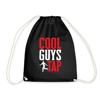 Tap Dance Teacher Tap Dancer Tap Dance - Drawstring Bag - black - Front